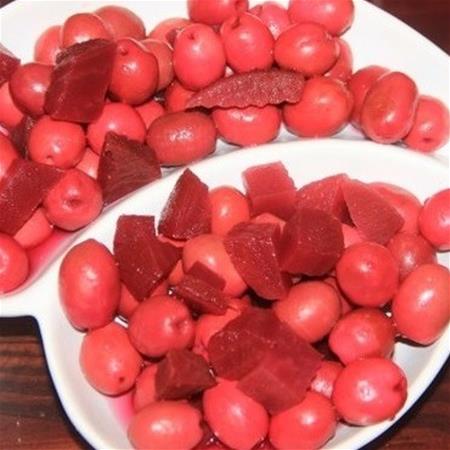 Kırmızı Pancarlı Zeytin 500gr